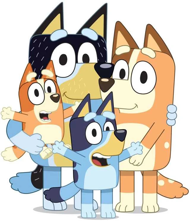 Rebel Dobble Bluey kortų žaidimas - apvalios žaidimo kortos
