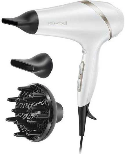 Remington | Plaukų džiovintuvas | AC8901 HYDRAlux | 2300 W | Number of temperature settings 3 | Ionic function | Diffuser nozzle | Baltas