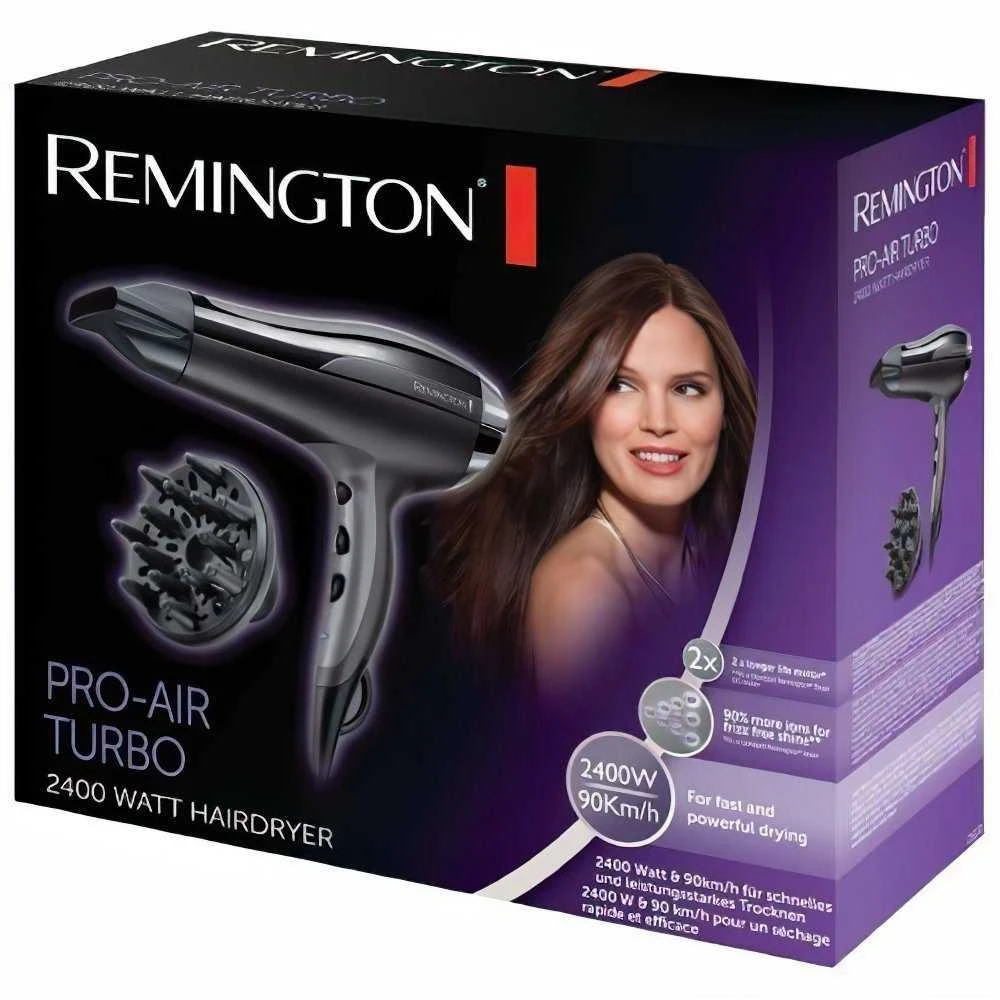 Plaukų džiovintuvas REMINGTON ( 2400 W , Juodas )