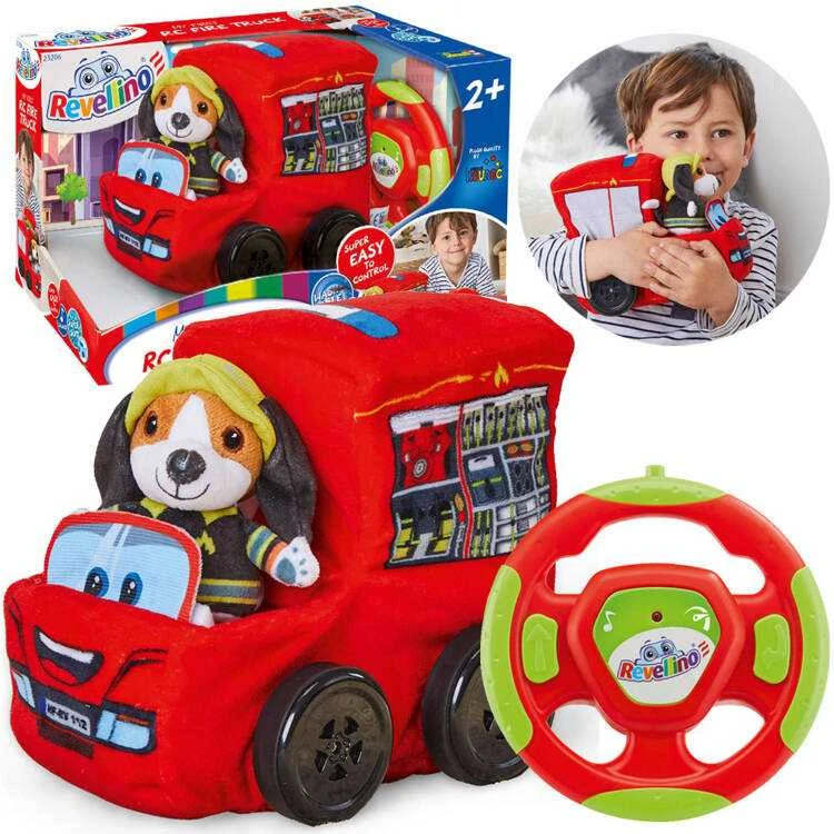 „Revell“ mano pirmasis gaisrinės mašinos pliušinis automobilis su garso valdymu