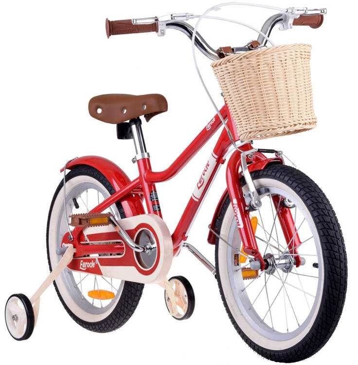 RoyalBaby Lovely City dviratis su krepšeliu vaikams Eurocle 16" RB16B-38