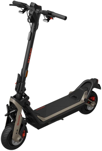 Segway | Superscooter GT3 Pro | Elektrinis paspirtukas | Maks. 2 x 3500 W | Iki 80 km/h | 11" | Juodas ir auksas