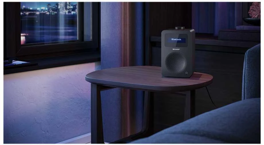 Sharp DR-430(BK) Digital Radio, FM/DAB/DAB+, Bluetooth 5.0, Midnight Juodas | Sharp | Digital Radio | DR-430(BK) | Bluetooth | Midnight Juodas