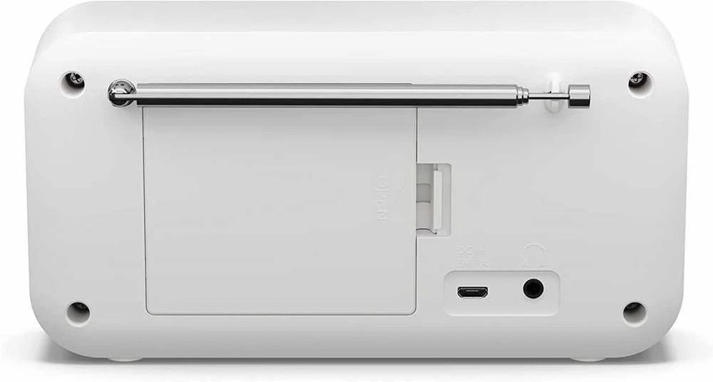 „Sharp DR-P420(WH)“ nešiojamasis skaitmeninis radijas „Tokyo“, FM/DAB/DAB+, „Bluetooth 5.0“, maitinamas per USB arba bateriją, „Snowy Baltas“ | „Sharp“ | Nešiojamasis skaitmeninis radijas „Tokyo“ | DR-P420(WH) | „Bluetooth“ | Baltas