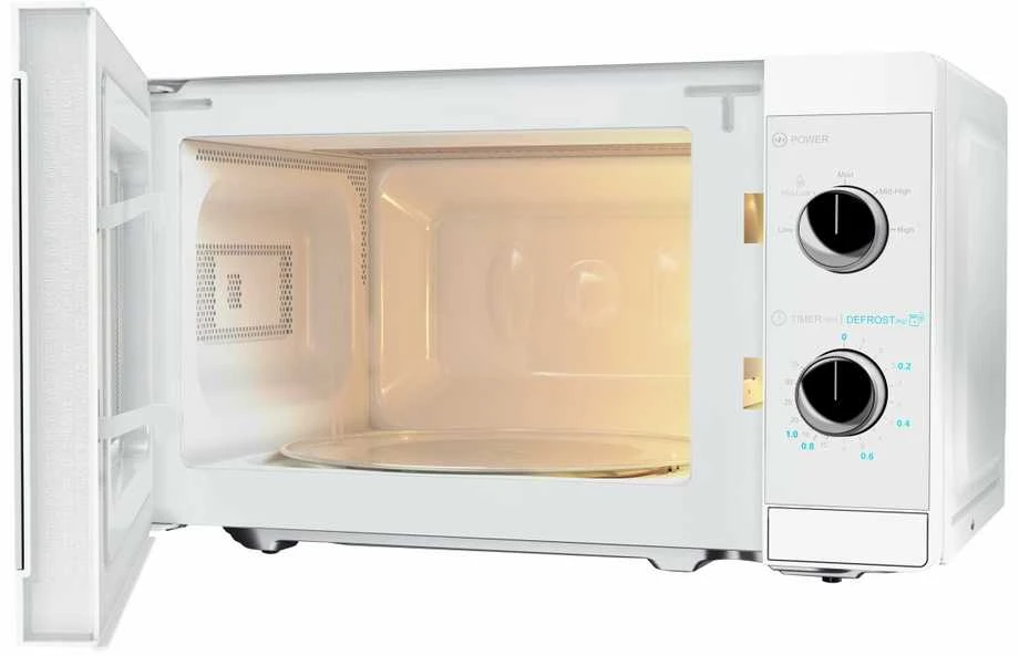 Sharp Aštrus | Mikrobangų krosnelė | YC-MS01E-C | Laisvai stovintis | 20 L | 800 W | Baltas