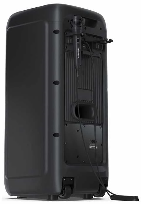 Sharp PS-949 Party Speaker with Built-in Baterija | Sharp | Party Speaker | PS-949 XParty Street Beat | 132 W | Atsparus vandeniui | Bluetooth | Belaidė jungtis | Portable | Juodas