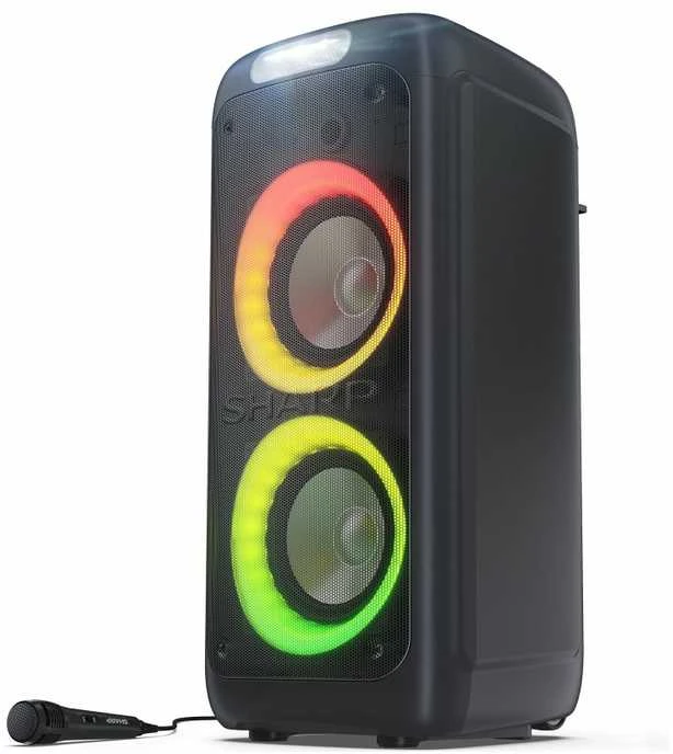 Sharp PS-949 Party Speaker with Built-in Baterija | Sharp | Party Speaker | PS-949 XParty Street Beat | 132 W | Atsparus vandeniui | Bluetooth | Belaidė jungtis | Portable | Juodas