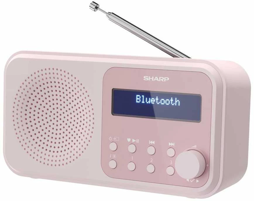 Sharp | Tokyo Digital Radio | DR-P420(PK) | Bluetooth | Belaidė jungtis | Portable | Rožinė