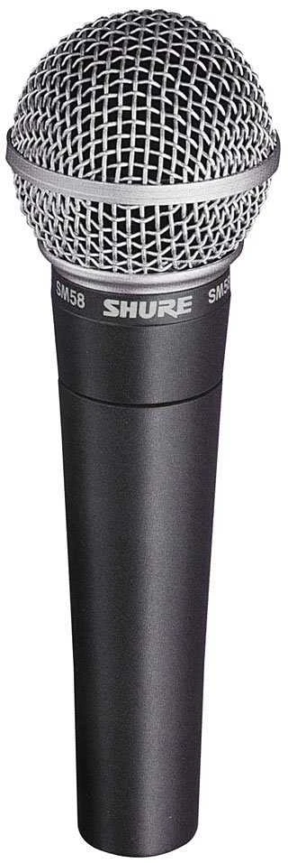 Shure SM58-LCE vokalinis laidinis rankinis mikrofonas