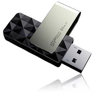 Silicon Power | Blaze B30 | 64 GB | USB A tipo | Juodas