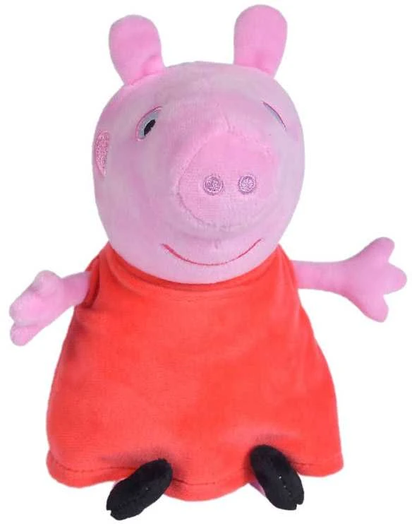 Simba Mascot rinkinys Peppa Pig George Mom Dad Pig automobilyje
