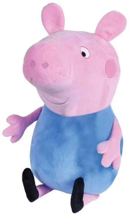 Simba Mascot rinkinys Peppa Pig George Mom Dad Pig automobilyje
