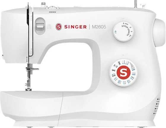 Singer Dainininkas | Siuvimo mašina | M2605 | Siūlių skaičius 12 | Baltas