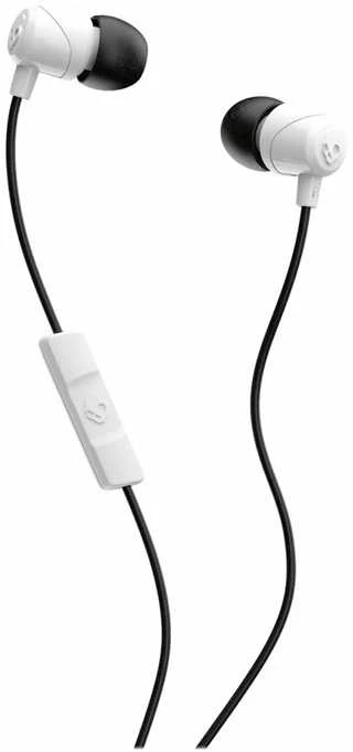 Ausinės Skullcandy | Jib | su laidu | į ausis įkišamos | Mikrofonas | Baltas/Juodas
