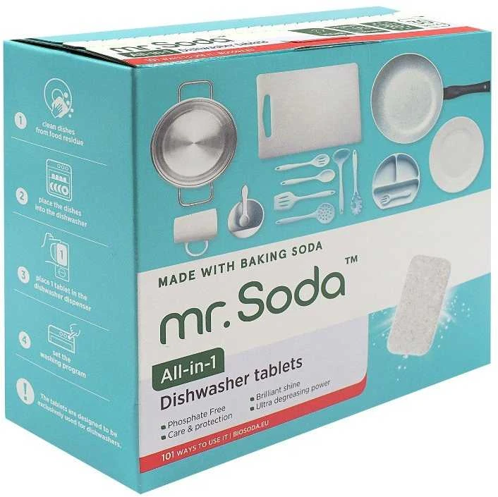 Soda | Indaplovės tabletės, 30 vnt. x 20 g | mr. Soda