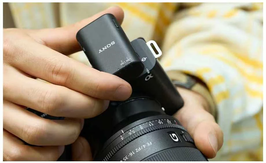 Sony | Dviejų kanalų belaidžio mikrofono sistema | ECM-W3