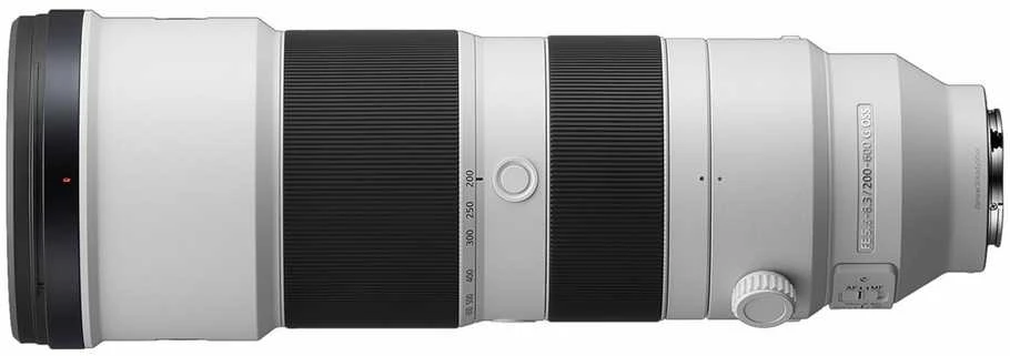 Sony FE 200–600 MM F5.6–6.3 G OSS MILC Priartinimo teleobjektyvas Balta