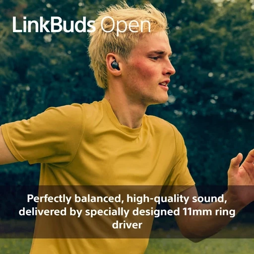 Ausinės Sony LinkBuds Open, Violetinės spalvos