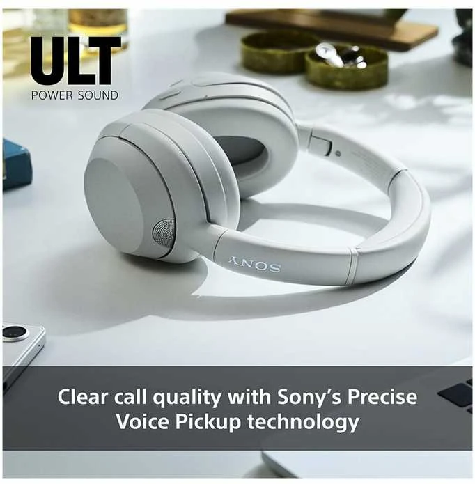 Sony WH-ULT900N belaidės ausinės, Baltos spalvos
