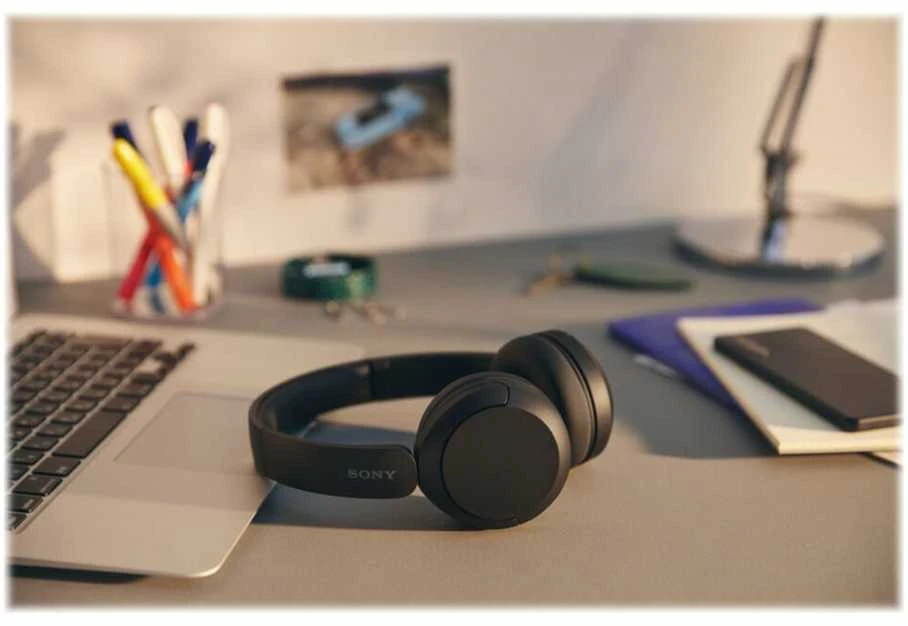 Belaidės Ausinės Sony WH-CH520B, Juodos spalvos