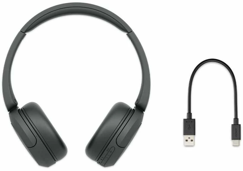 Belaidės Ausinės Sony WH-CH520B, Juodos spalvos