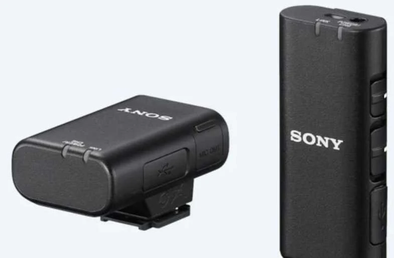 Sony | Belaidis Bluetooth mikrofonas | ECM-W2BT | Visakryptis; Aiškus skaitmeninis perdavimas be laidų; Aukštos kokybės garso perdavimas iš mikrofono į imtuvą; 9 valandų baterijos veikimo laikas; Stabilus, nepertraukiamas garso įrašymas; Apsaugos priemonės, skirtos užkirsti kelią įrašymo gedimams; Produkto paveikslėlyje parodytas 3,5 mm stereo mini lizdas siųstuvo viršuje. Išplečiamumas naudojant 3,5 mm stereo mini lizdą