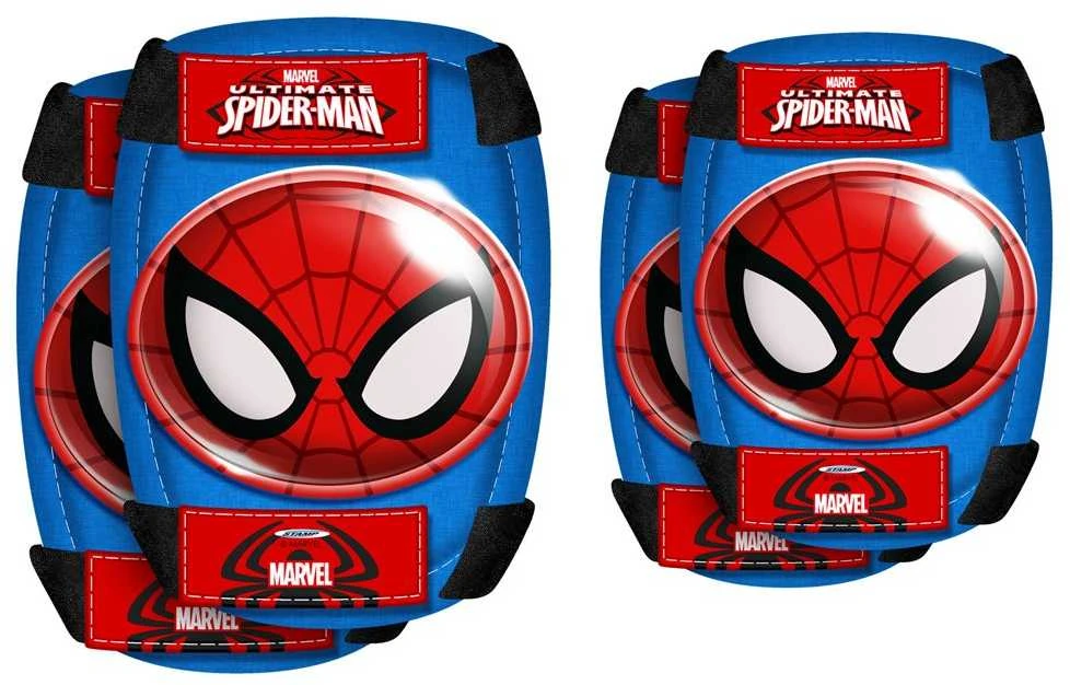 Metausta Children’s Helmet + Protectors Set Spiderman