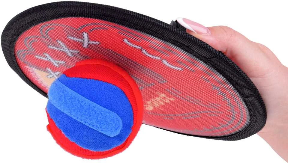 Jokomisiada Kamuolių gaudymo sporto žaidimų rinkinys 2 x skydai + 2 kamuoliukai Puiki pramoga SP0829