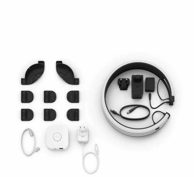 „Philips Hue Gradient PC“ šviesos juostelės, 3 vnt., 24–27 colių, pradinis rinkinys | 20 W
