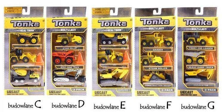 Hasbro Statybos mašinos „Tonka Autka“ rinkinys iš 3 ZA3617