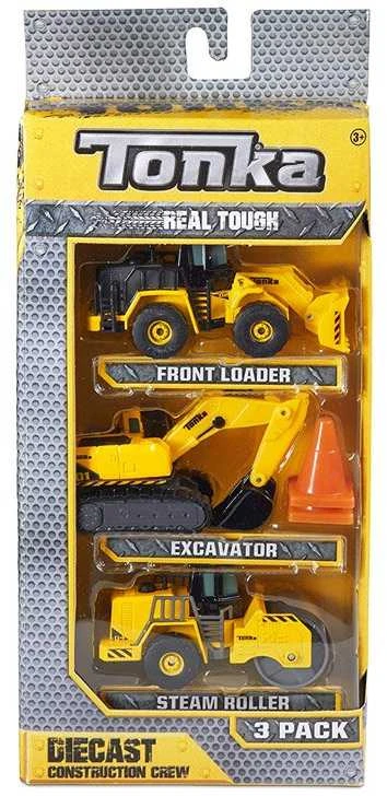 Hasbro Statybos mašinos „Tonka Autka“ rinkinys iš 3 ZA3617