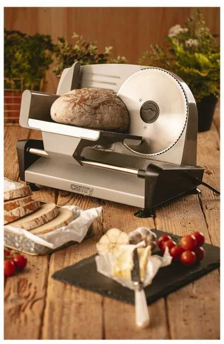 Camry | Food slicers | CR 4702 | Nerūdijantis plienas | 200 W | 190 mm