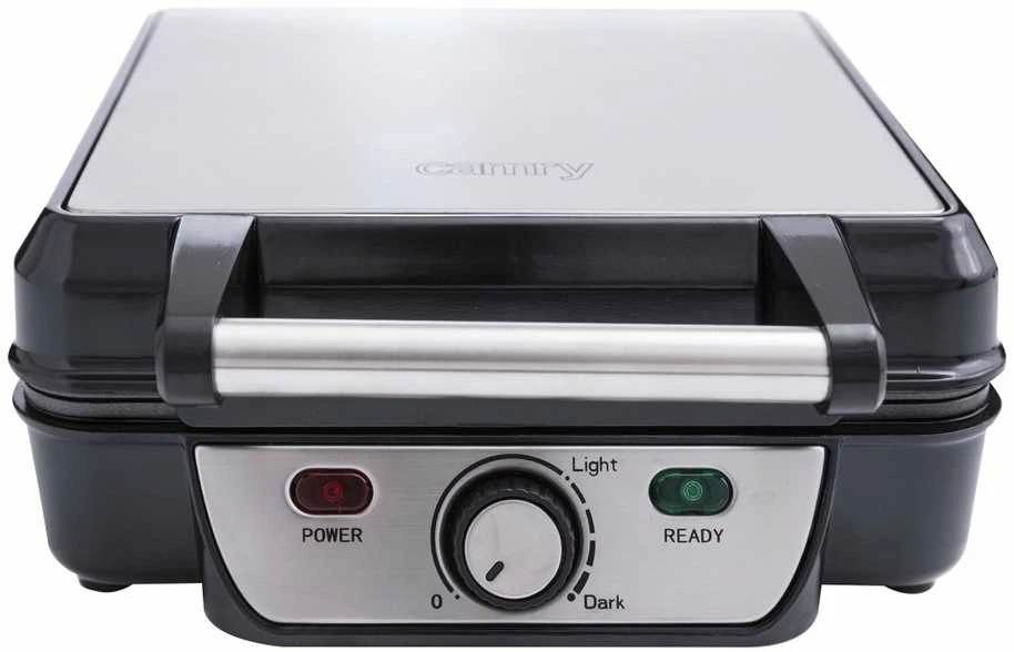 Camry | Vaflinė | CR 3025 | 1150 W | Number of pastry 4 | Belgium | Juodas/Nerūdijantis plienas