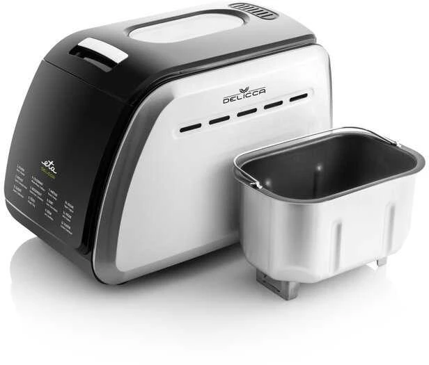 Virtuvinės svarstyklės ETA | Bread maker | Delicca II ETA714990030 | Power 850 W | Number of programs 12 | Ekranas Yes | Juodas/Nerūdijantis plienas