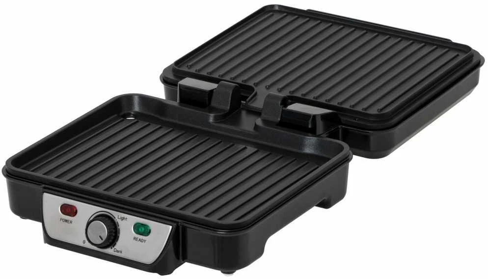 Mesko | Grilis | MS 3050 | Contact grill | 1800 W | Juodas/Nerūdijantis plienas