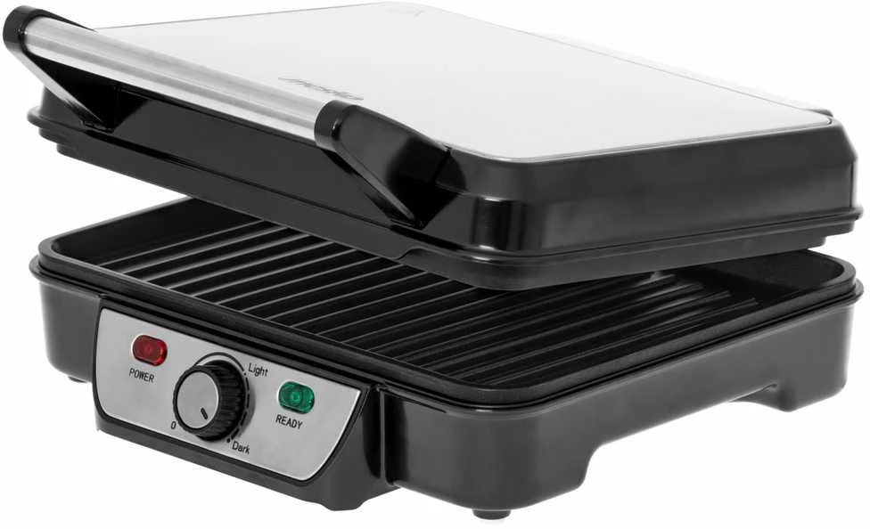 Mesko | Grilis | MS 3050 | Contact grill | 1800 W | Juodas/Nerūdijantis plienas