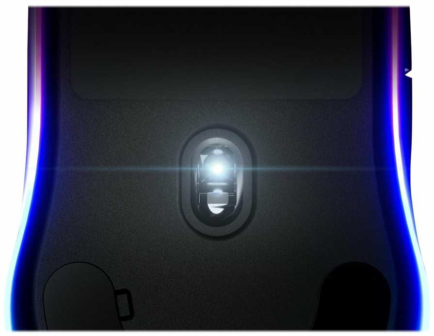 Žaidimų pelė SteelSeries su laidu Rival 3, Juodos spalvos