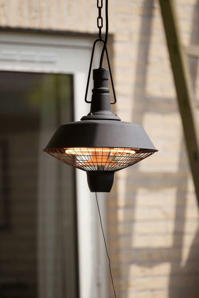 SUNRED | Šildytuvas | RSH16, Indas Bright Kabantis | Infraraudonųjų spindulių | 2100 W | Juodas | IP24