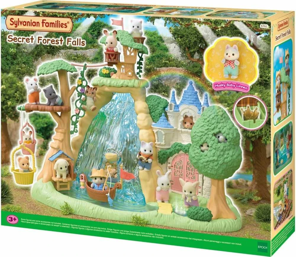 SYLVANIAN FAMILIES Rinkinys „Slaptas miško krioklys“