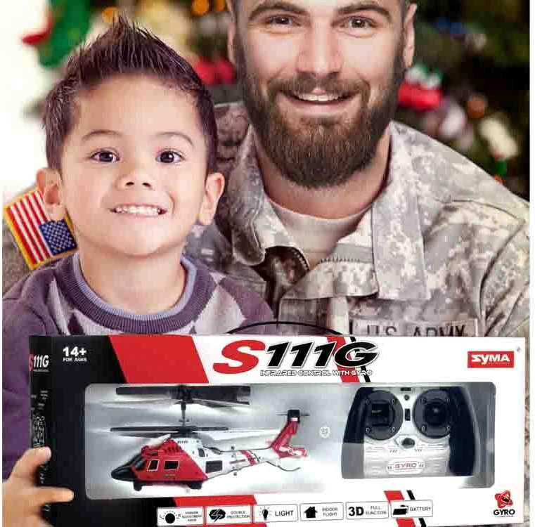 Jokomisiada Syma S111G helicopter with RC0541 remote control