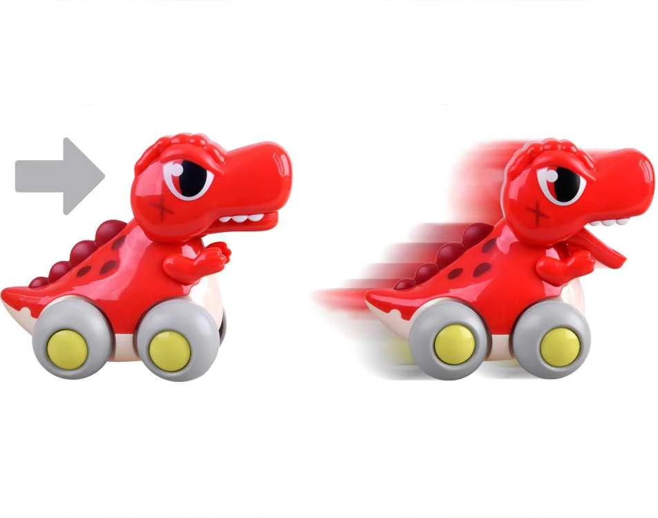 Žaislų automobilis važiuoja „Dinozaurų T-Rex“ žaislas
