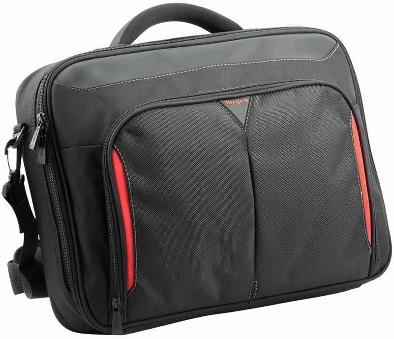 Targus | Classic+ | Tinka iki 15.6 " | Messenger - Briefcase | Shoulder strap | Juodas/Raudona