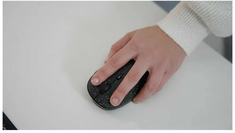 Targus | Pelė | ErgoFlip EcoSmart | Wireless | Bluetooth | Juodas