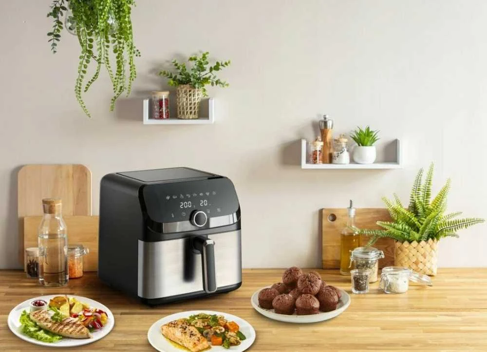 Karšto oro gruzdintuvė Tefal EY855D10