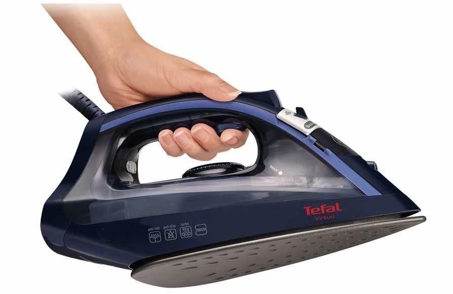 Tefal Virtuo FV 1713 lygintuvas Sauso ir garų tipo lygintuvas Mėlyna 2000 W