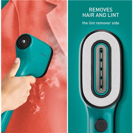 TEFAL Garment Steamer Pure Pop | DT2026E1 | Rankinis | 1300 W | 0,07 L | 20 g/min | Žalias