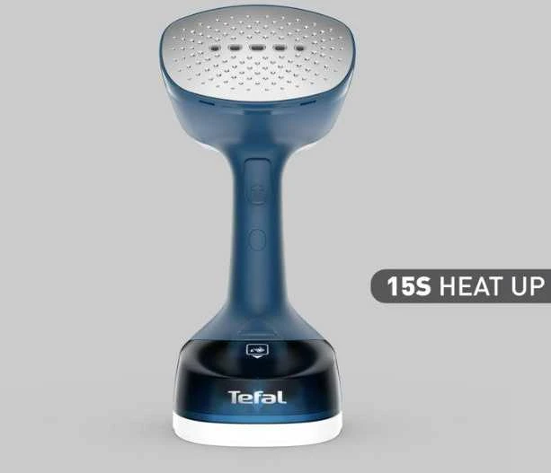 TEFAL Hand Travel Steamer | DT7130 | Handheld | 1400 W | 0.15 L | 25 g/min | Mėlyna/Baltas