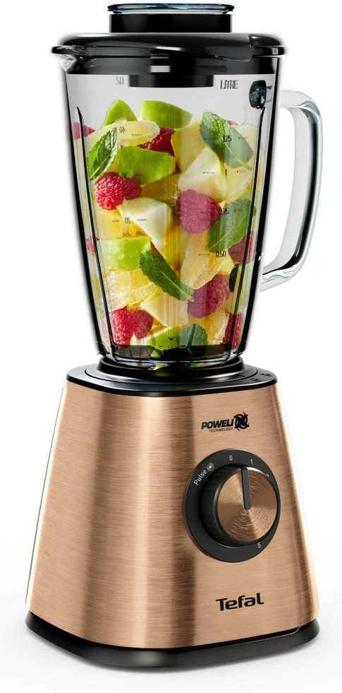 TEFAL | Maišytuvas | BlendForce BL439G10 | Stalviršis | 800 W | Stiklainio medžiaga Stiklas | Stiklainio talpa 1,75 L | Ledo smulkinimas | Varis