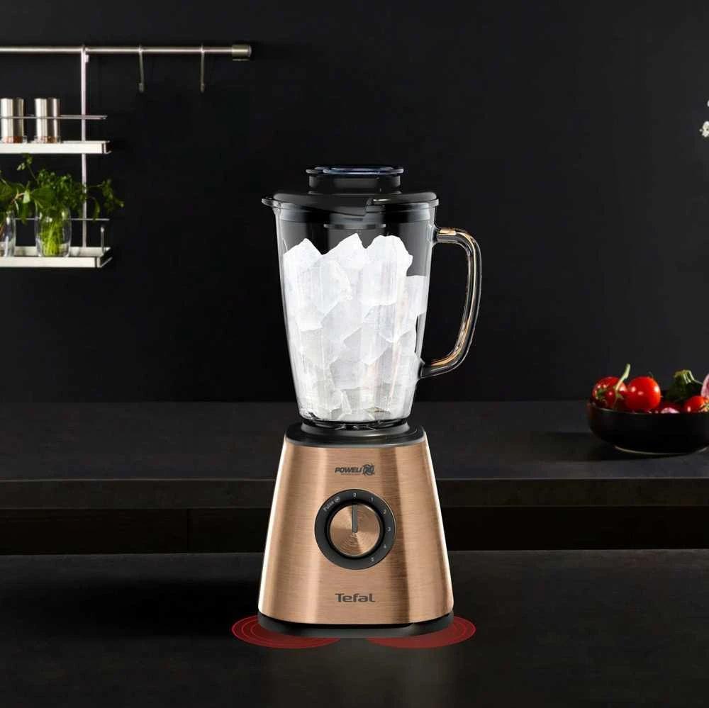 TEFAL | Maišytuvas | BlendForce BL439G10 | Stalviršis | 800 W | Stiklainio medžiaga Stiklas | Stiklainio talpa 1,75 L | Ledo smulkinimas | Varis
