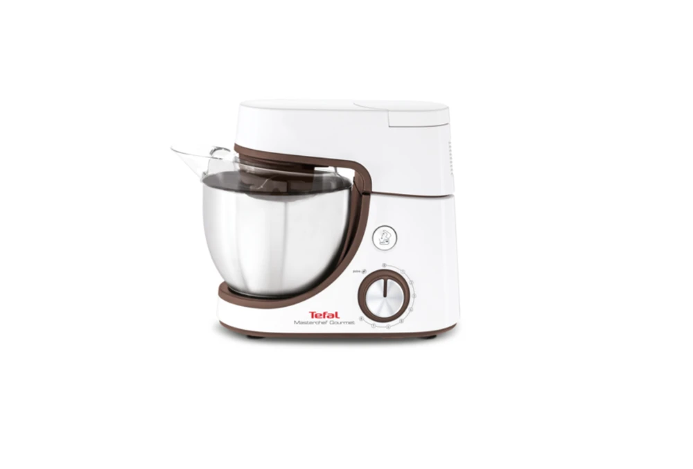 TEFAL | Masterchef Gourmet virtuvinis kombainas | QB51K138 | 1100 W | Greičių skaičius 8 | Bowl capacity 4.6 L | Baltas